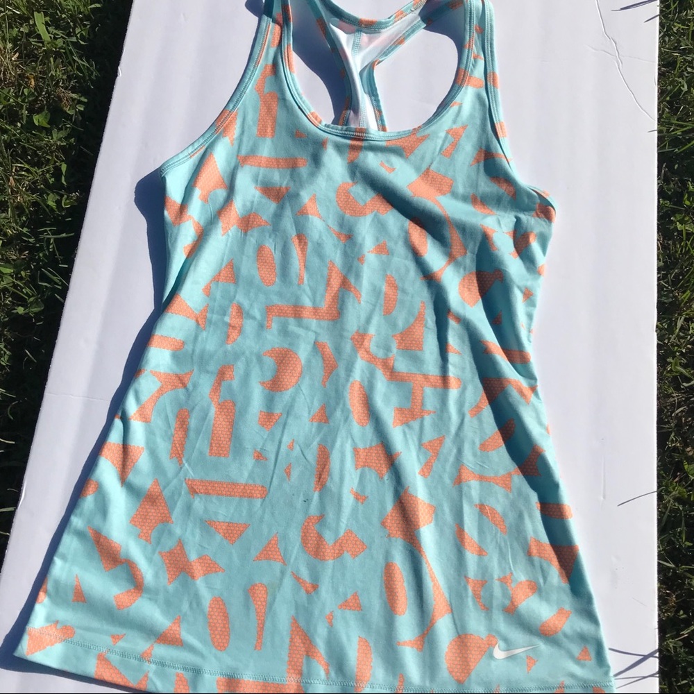 [Nike] dri fit racer back tank workout run walk S